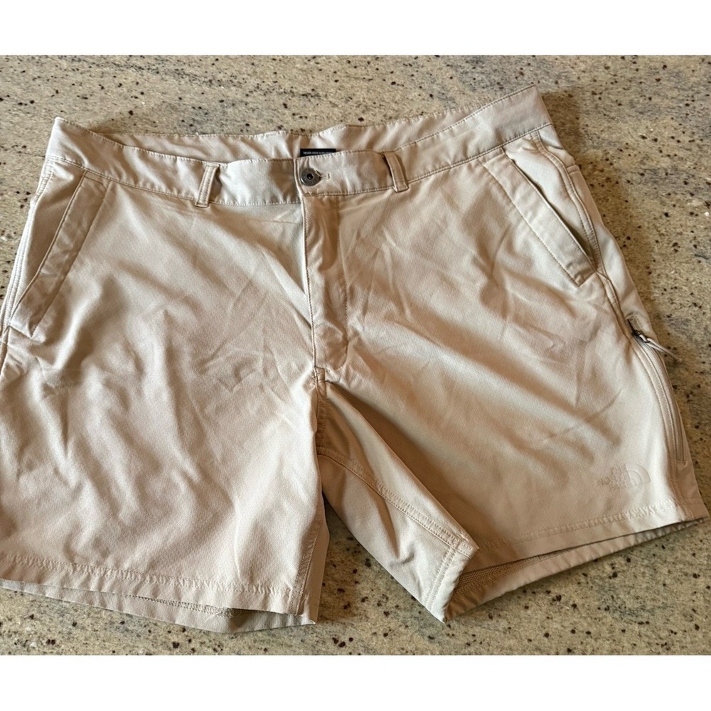 Men's The North Face Hiking Shorts Size 40 Tan - Picture 9 of 9